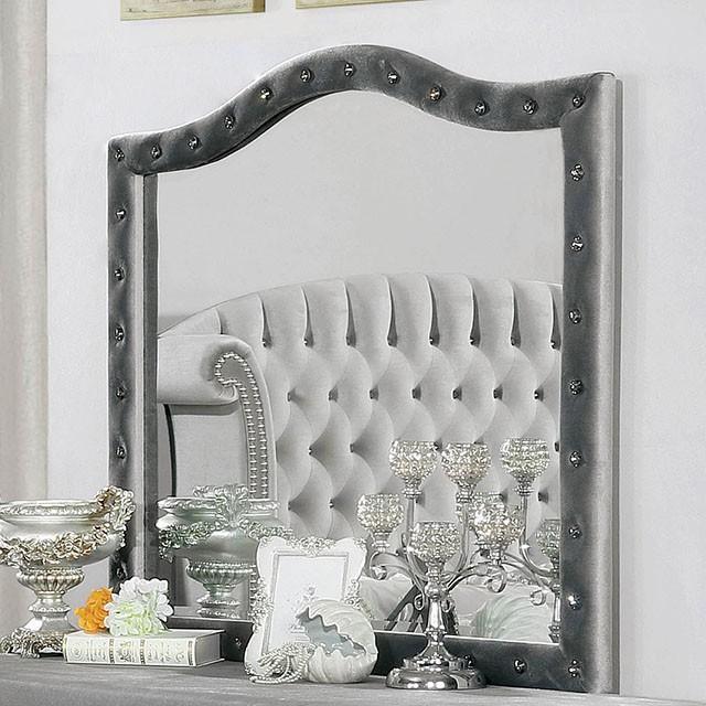 Alzir Mirror Gray - Furniture 4 Less Outlet (Salinas,CA)
