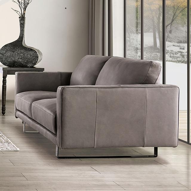 Mezzanotte Loveseat Gray - Furniture 4 Less Outlet (Salinas,CA)