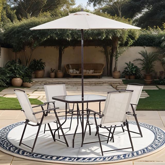 Fallone 7 Pc. Outdoor Dining Set - Furniture 4 Less Outlet (Salinas,CA)