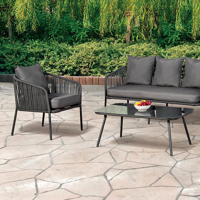 Myesha 4 Pc. Conversation Set - Furniture 4 Less Outlet (Salinas,CA)