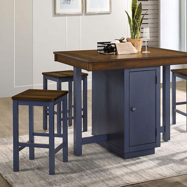Azurine 5 Pc. Counter Ht. Set - Furniture 4 Less Outlet (Salinas,CA)