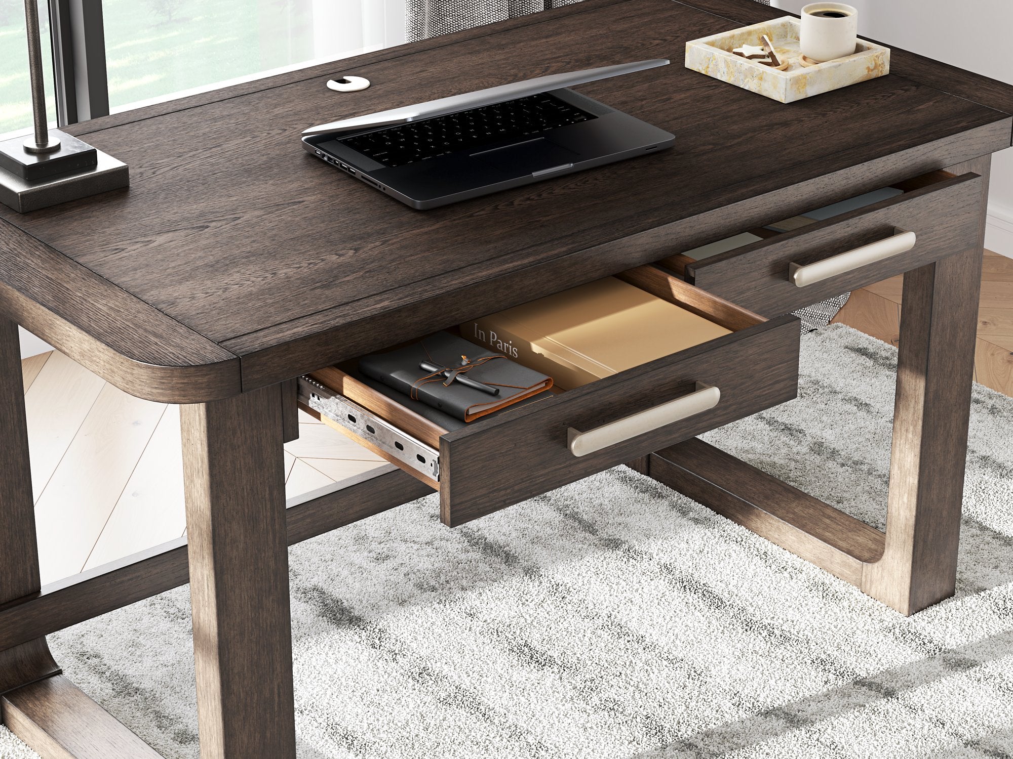 Breckington 56" Home Office Desk - Furniture 4 Less Outlet (Salinas,CA)