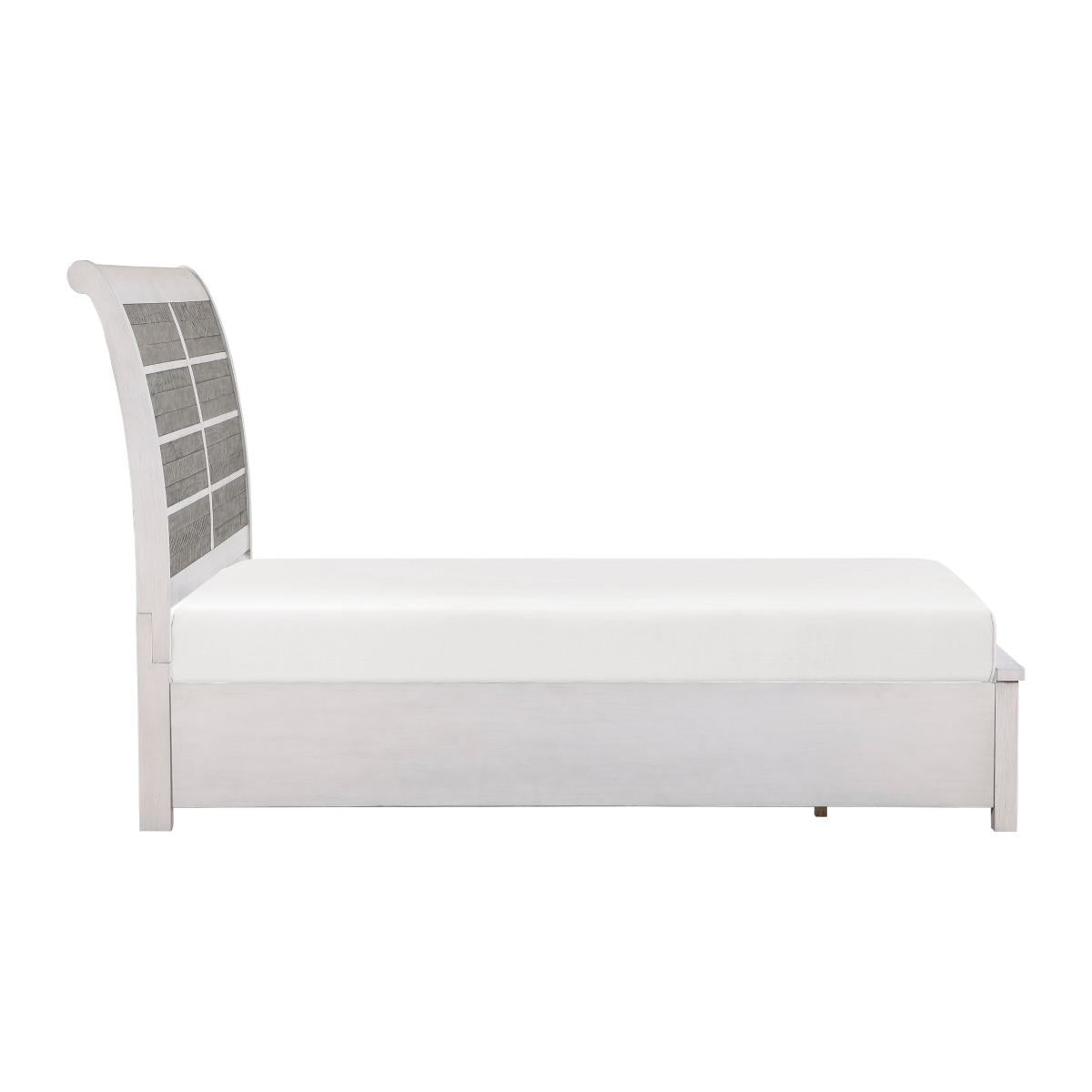 Ambrose California King & Eastern King Platform Bed with Footboard Storage - Furniture 4 Less Outlet (Salinas,CA)