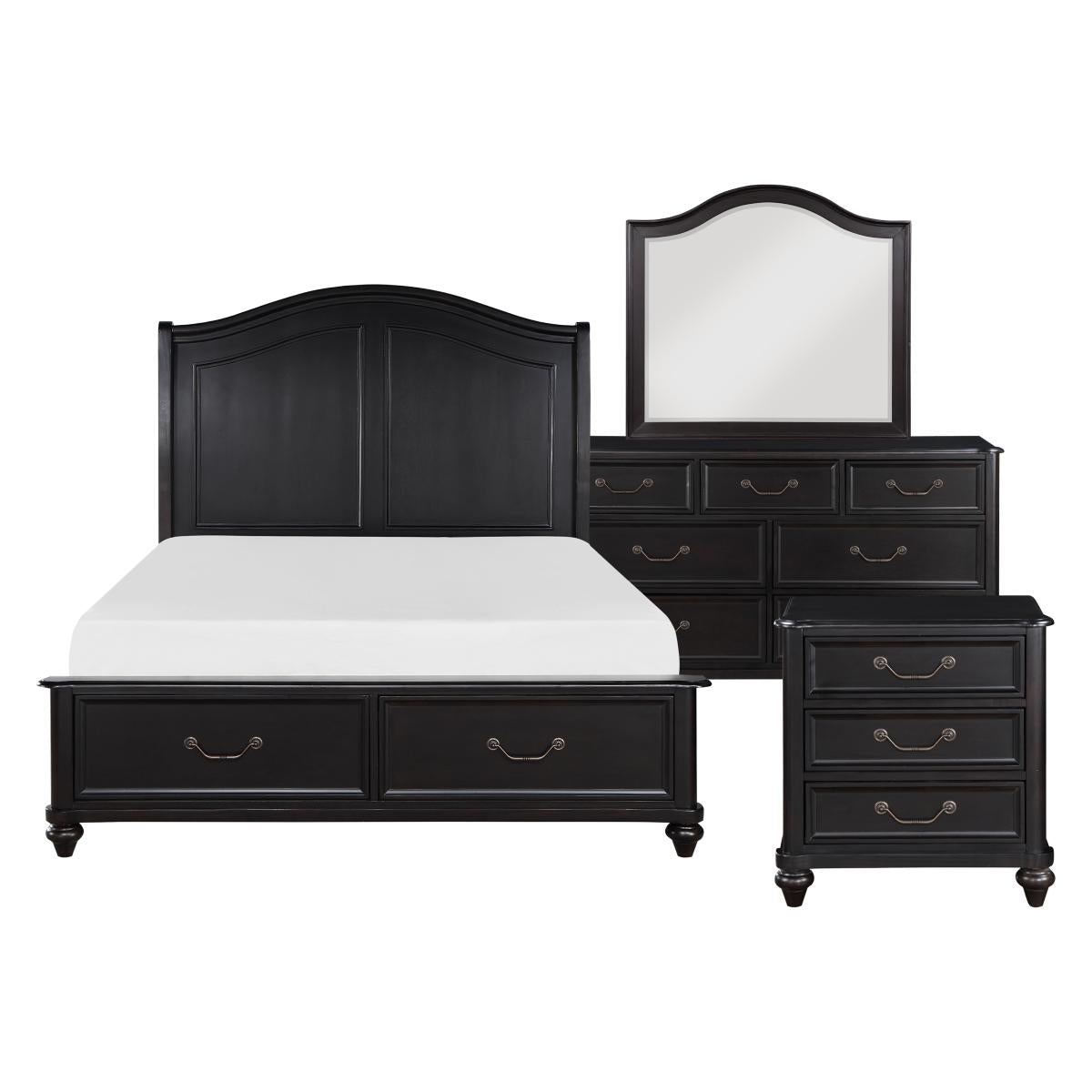 Herman Bed Set - Furniture 4 Less Outlet (Salinas,CA)
