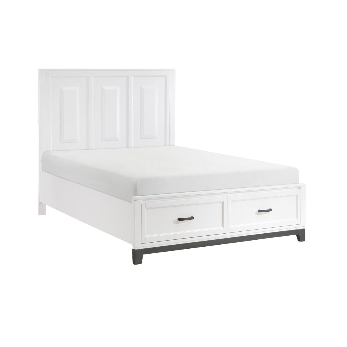Garretson 4 & 5 Piece Bed Set White - Furniture 4 Less Outlet (Salinas,CA)