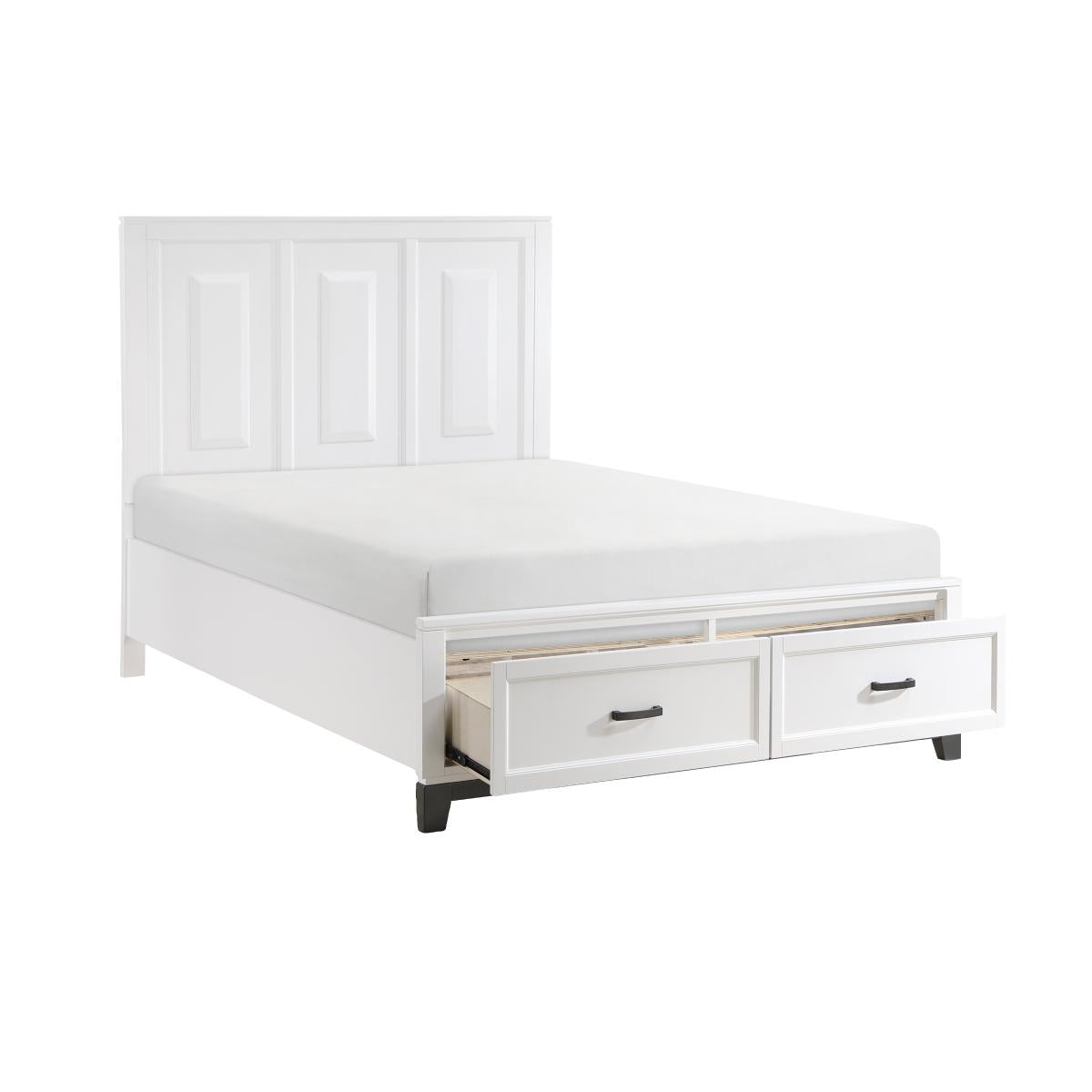 Garretson 4 & 5 Piece Bed Set White - Furniture 4 Less Outlet (Salinas,CA)