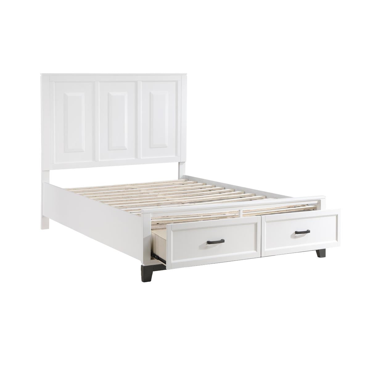 Garretson 4 & 5 Piece Bed Set White - Furniture 4 Less Outlet (Salinas,CA)