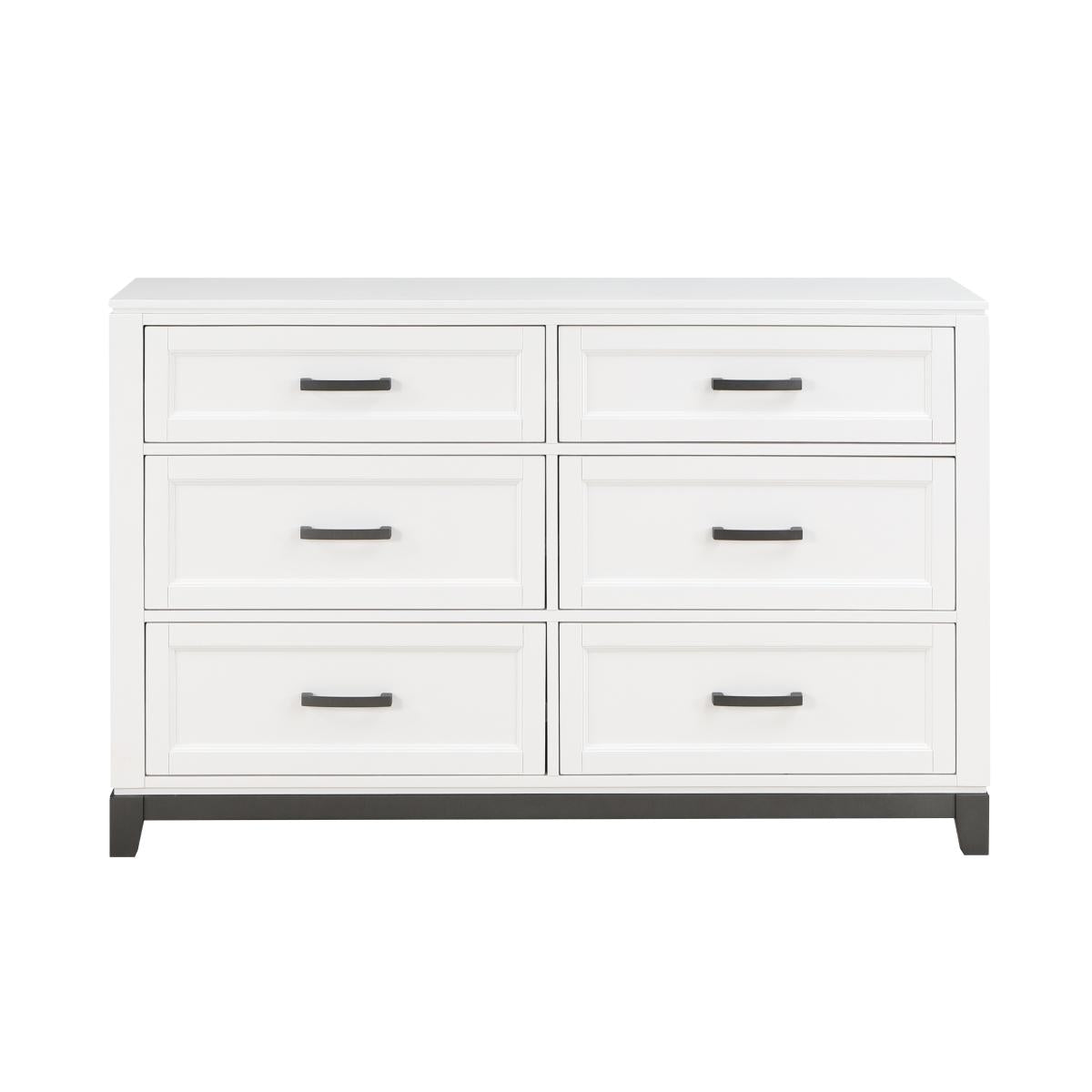 Garretson 4 & 5 Piece Bed Set Gray & White - Furniture 4 Less Outlet (Salinas,CA)