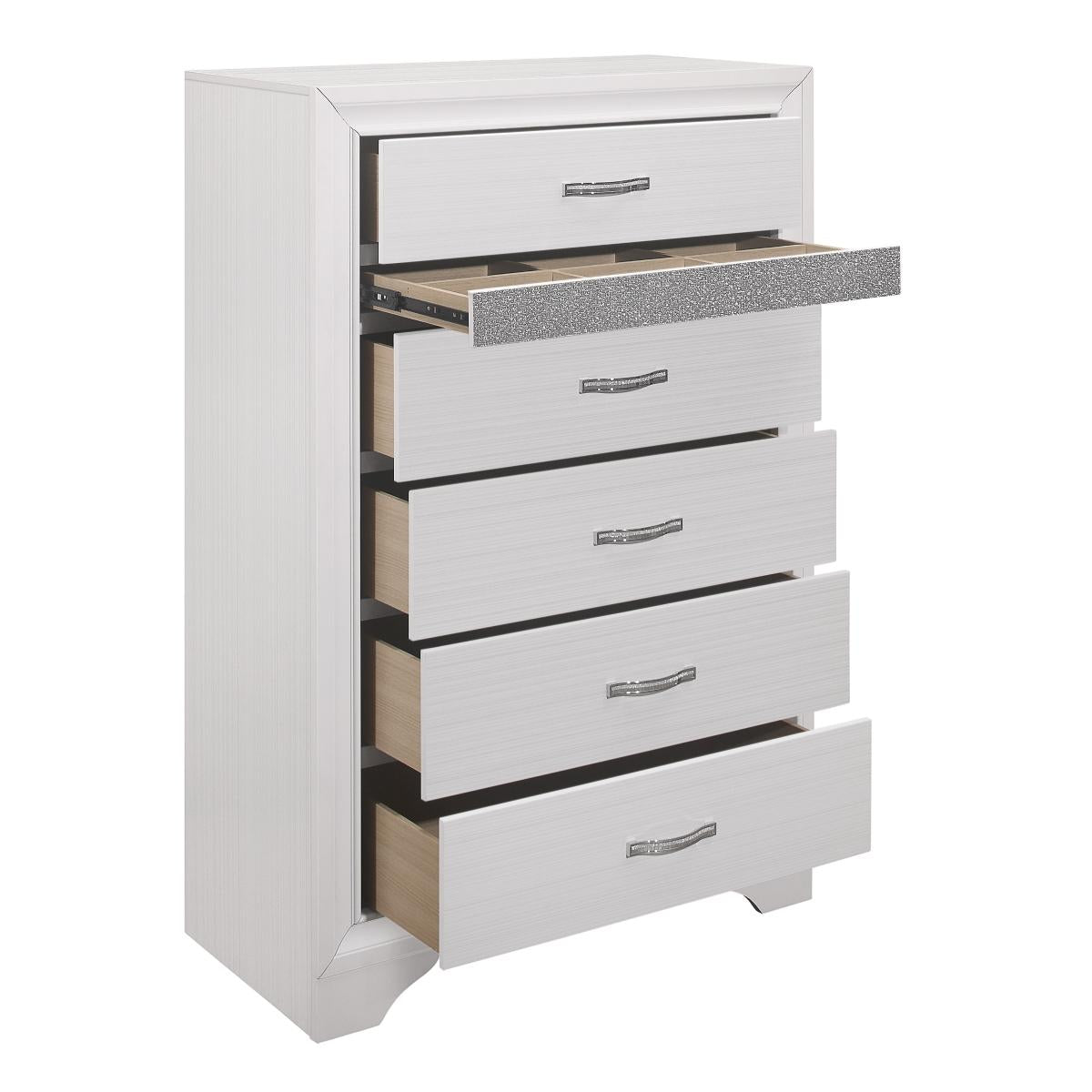 Luster 4 & 5 Piece Queen Bed Set - Furniture 4 Less Outlet (Salinas,CA)