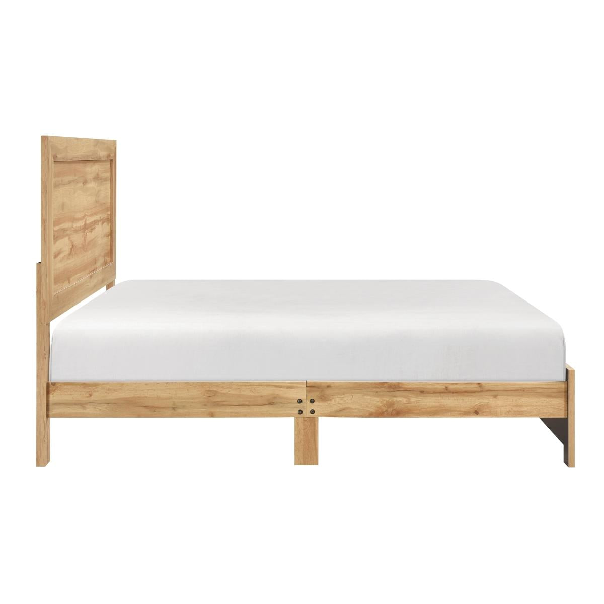 Corbin Twin & Queen 4 & 5 Piece Bed Set Gray & Natural - Furniture 4 Less Outlet (Salinas,CA)