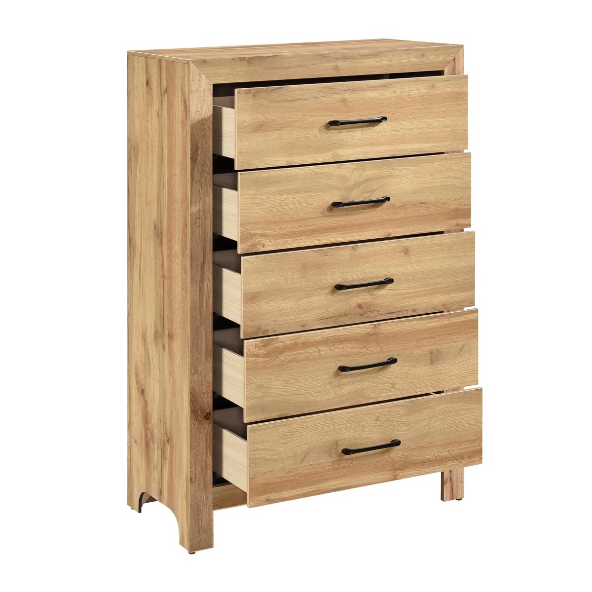Corbin 4 & 5 Piece Bed Set Natural - Furniture 4 Less Outlet (Salinas,CA)
