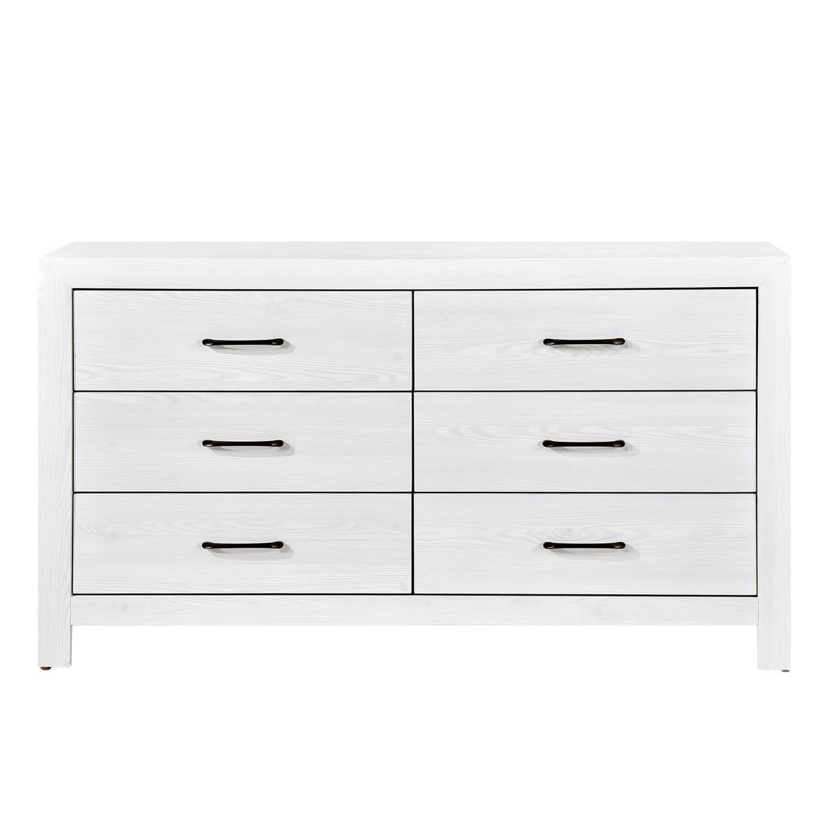 Corbin Queen & Twin Bed Set White - Furniture 4 Less Outlet (Salinas,CA)