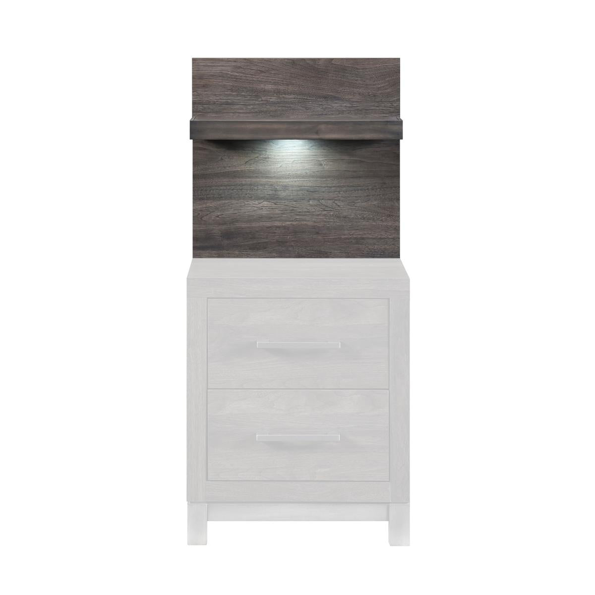 Zephyr Wall Panel for Night Stand - Furniture 4 Less Outlet (Salinas,CA)