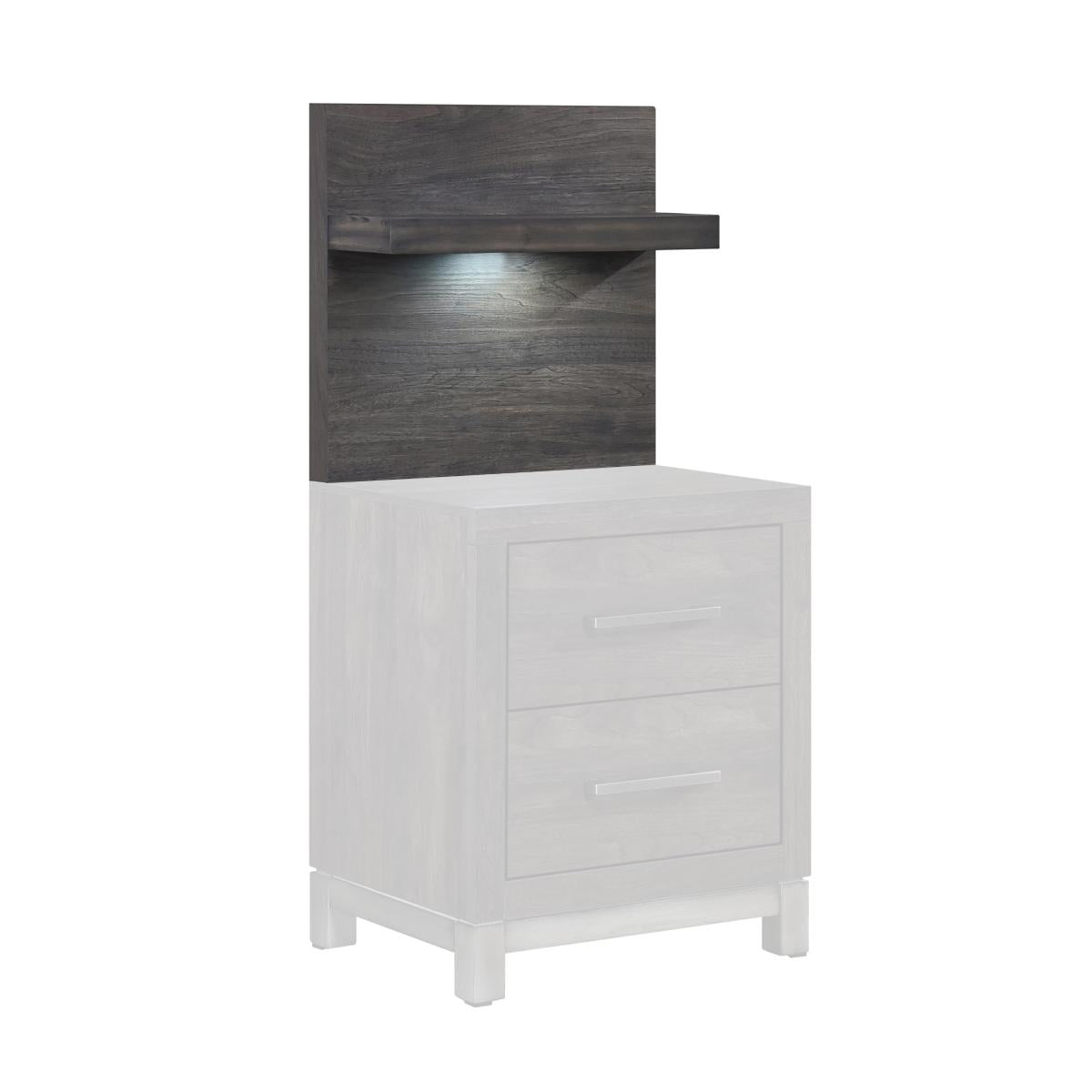 Zephyr Wall Panel for Night Stand - Furniture 4 Less Outlet (Salinas,CA)
