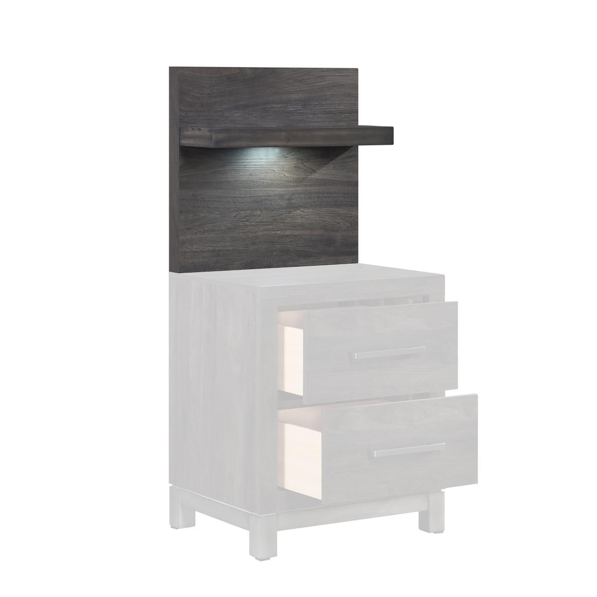 Zephyr Wall Panel for Night Stand - Furniture 4 Less Outlet (Salinas,CA)