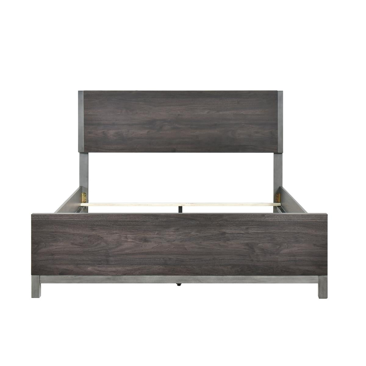Zephyr 4 & 5 Piece Bed Set Natural & Oak - Furniture 4 Less Outlet (Salinas,CA)