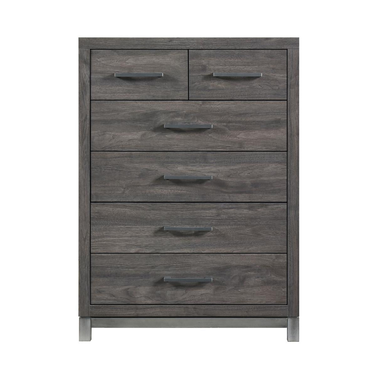 Zephyr 4 & 5 Piece Bed Set Natural & Oak - Furniture 4 Less Outlet (Salinas,CA)