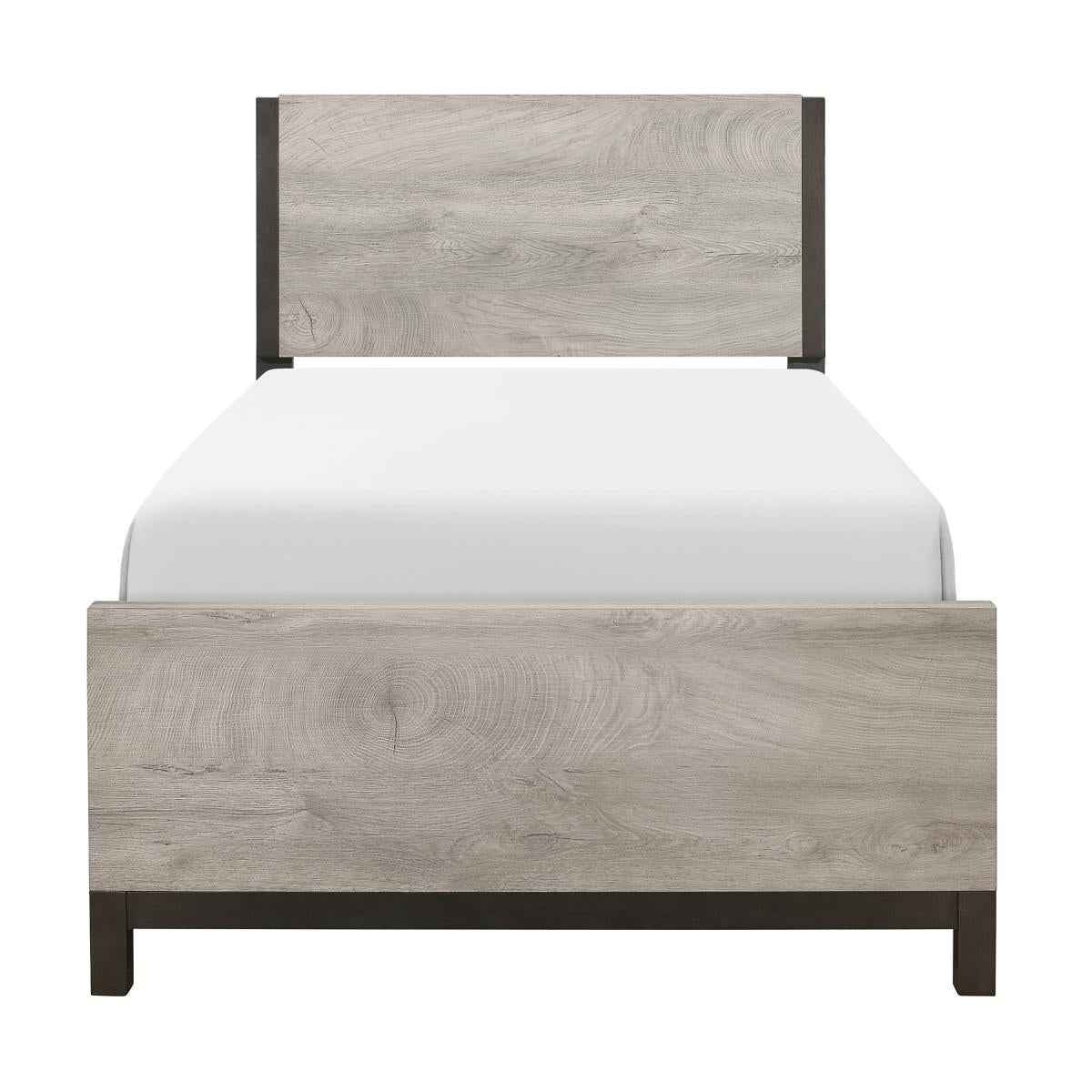 Zephyr Twin Bed Set Beige - Furniture 4 Less Outlet (Salinas,CA)