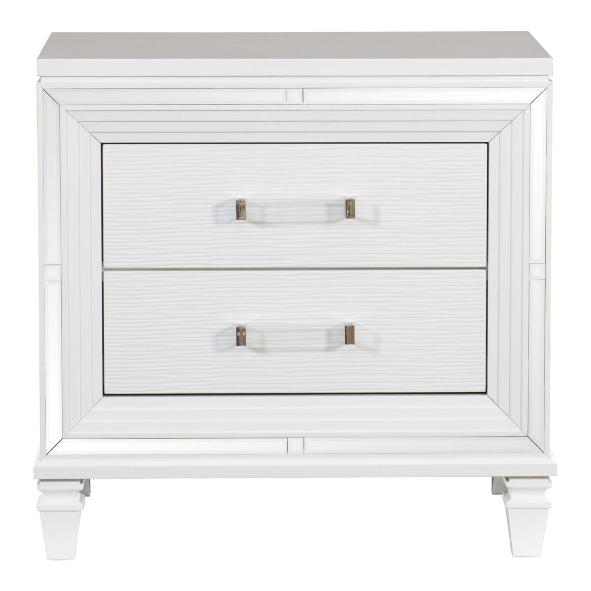 Tamsin Bed Set White & Gray - Furniture 4 Less Outlet (Salinas,CA)