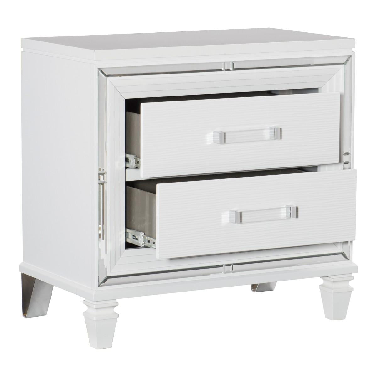 Tamsin Bed Set White & Gray - Furniture 4 Less Outlet (Salinas,CA)