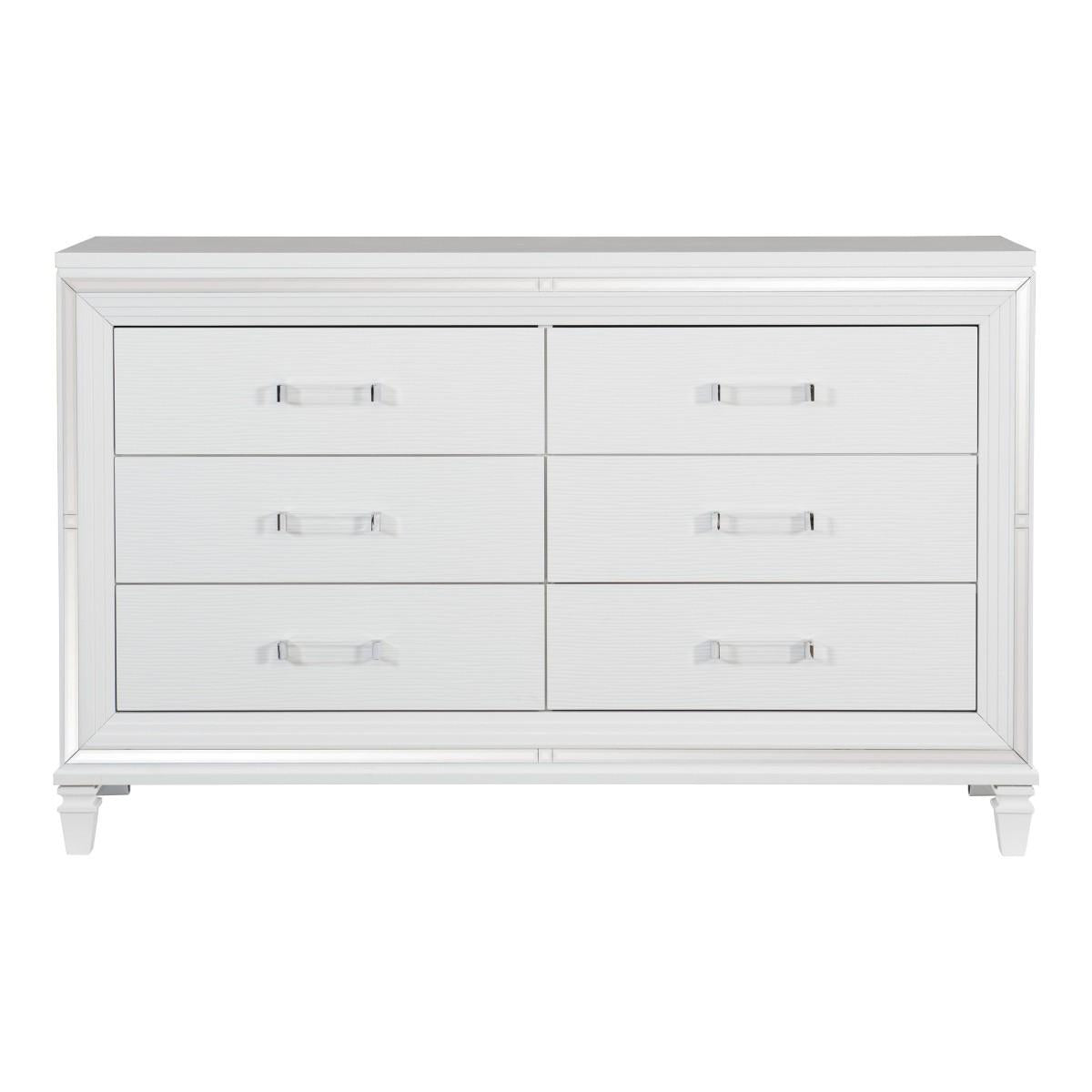 Tamsin Bed Set White & Gray - Furniture 4 Less Outlet (Salinas,CA)
