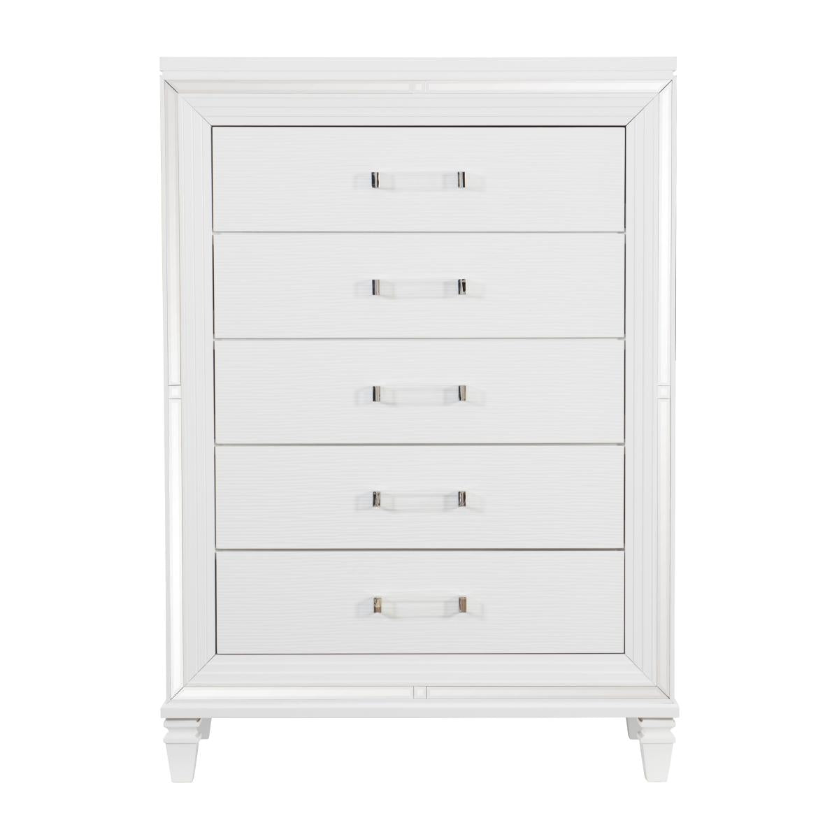 Tamsin Bed Set White & Gray - Furniture 4 Less Outlet (Salinas,CA)