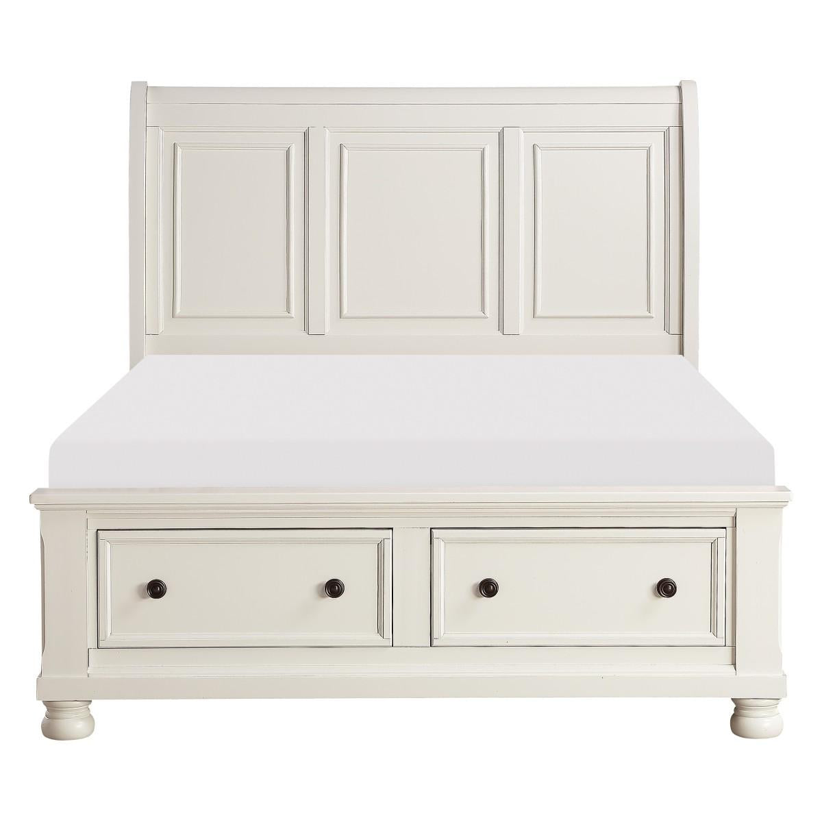 Laurelin 4 & 5 Piece Bed Set Black & White - Furniture 4 Less Outlet (Salinas,CA)
