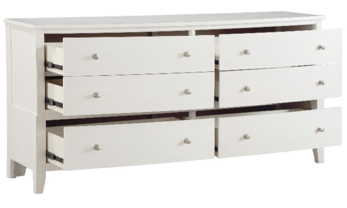 Cotterill Dresser in Antique White 1730WW-5 - Furniture 4 Less Outlet (Salinas,CA)