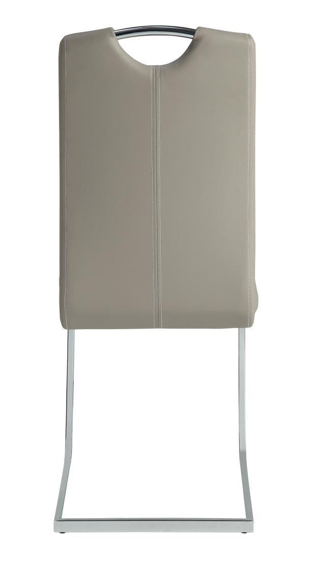 Glissand Side Chair in Chrome (Set of 2) - Furniture 4 Less Outlet (Salinas,CA)