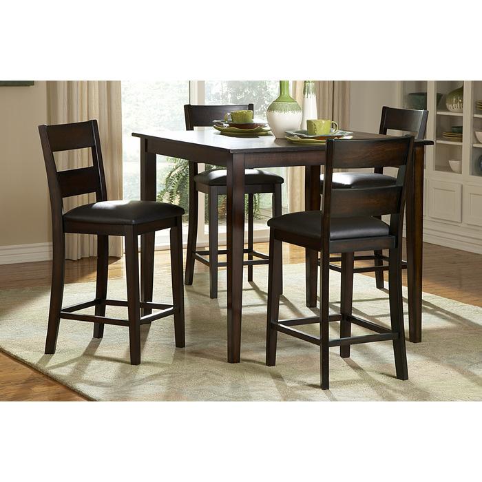 Griffin 5-Piece Pack Counter Height Set - Furniture 4 Less Outlet (Salinas,CA)
