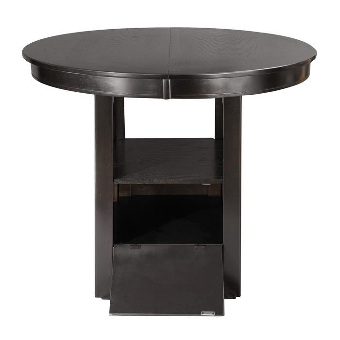 Junipero Round / Oval Counter Height Table with Storage Base - Furniture 4 Less Outlet (Salinas,CA)