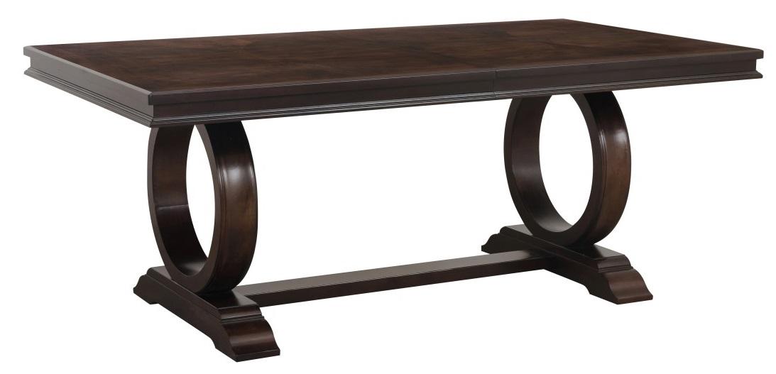 Oratorio Dining Table in Dark Cherry 5562-96 - Furniture 4 Less Outlet (Salinas,CA)