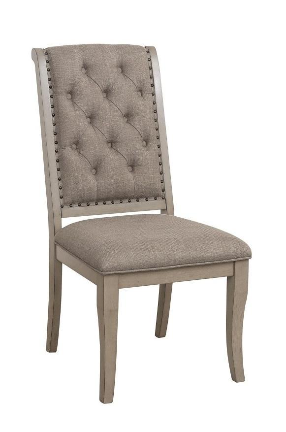 Vermillion Side Chair in Gray (Set of 2) - Furniture 4 Less Outlet (Salinas,CA)