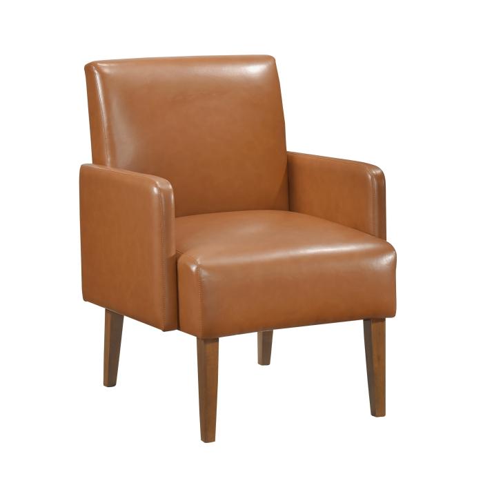 1246BRW-1-Seating Accent Chair - Furniture 4 Less Outlet (Salinas,CA)