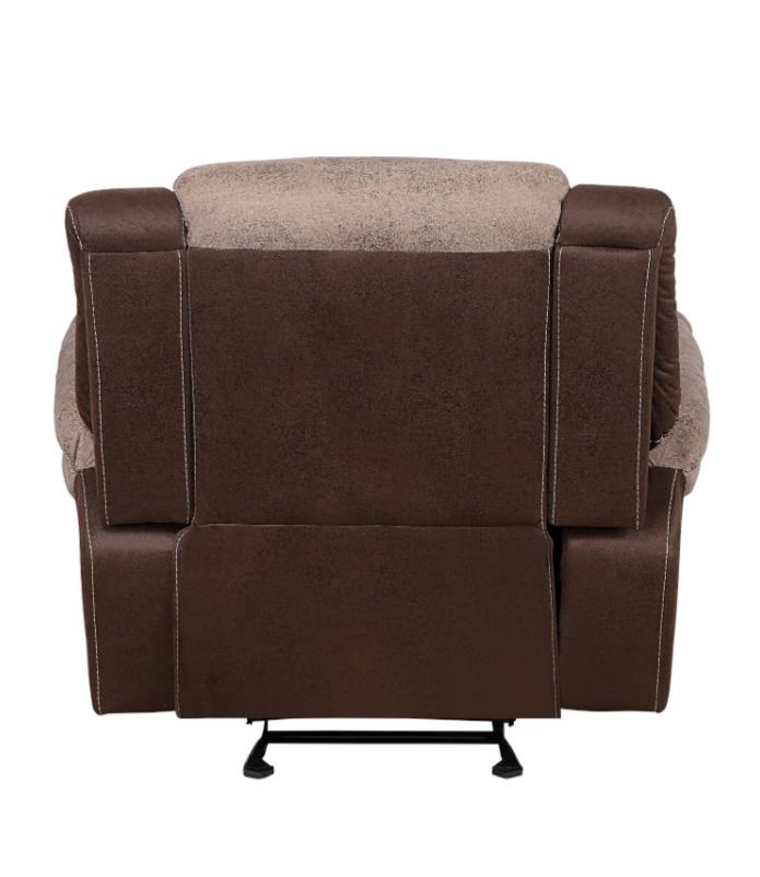 Chai Glider Relcining Chair in 2 Tones - Furniture 4 Less Outlet (Salinas,CA)