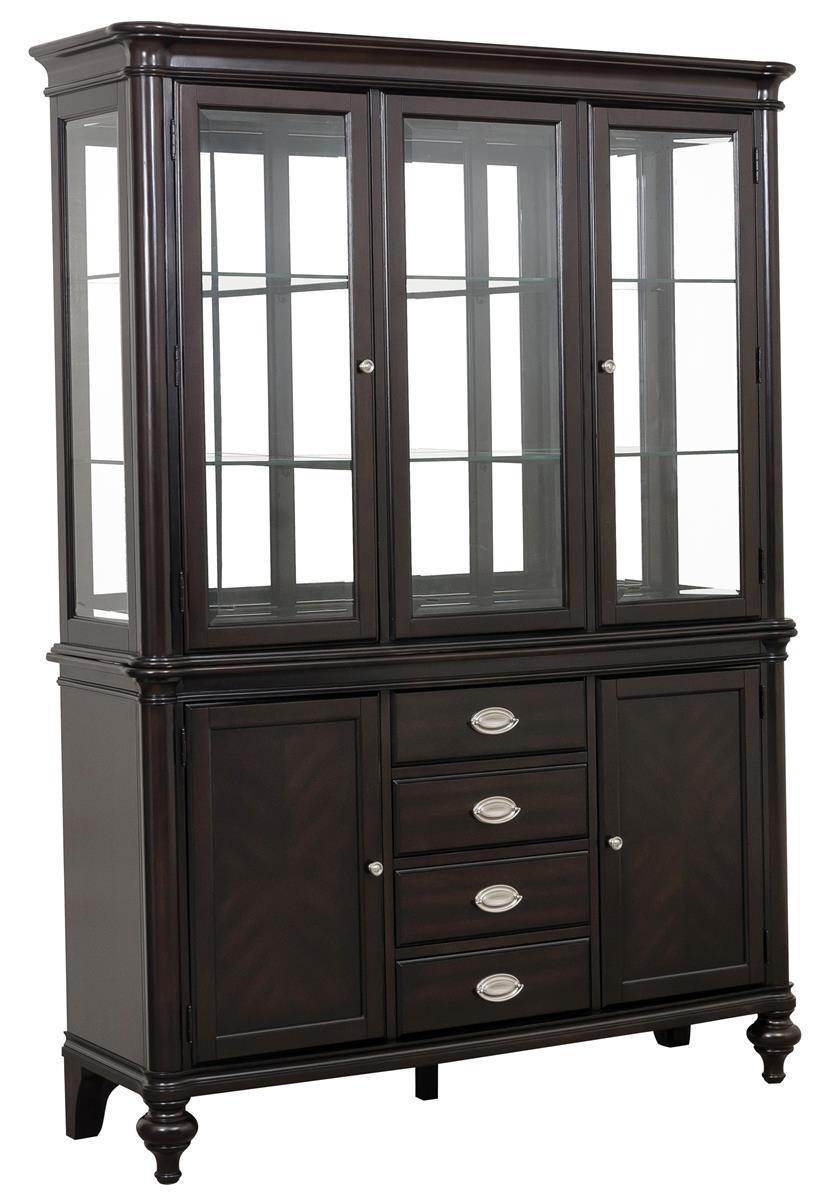 Marston Buffet in Dark Cherry 2615DC-55 - Furniture 4 Less Outlet (Salinas,CA)