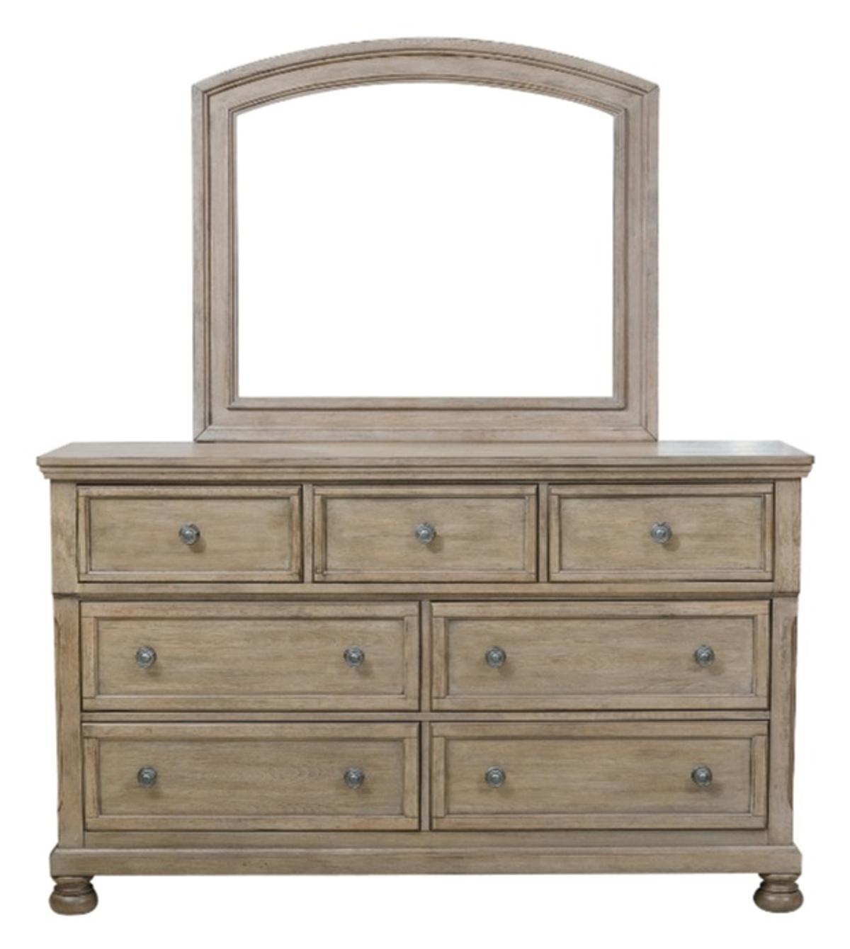 Bethel Mirror in Gray 2259GY-6 - Furniture 4 Less Outlet (Salinas,CA)