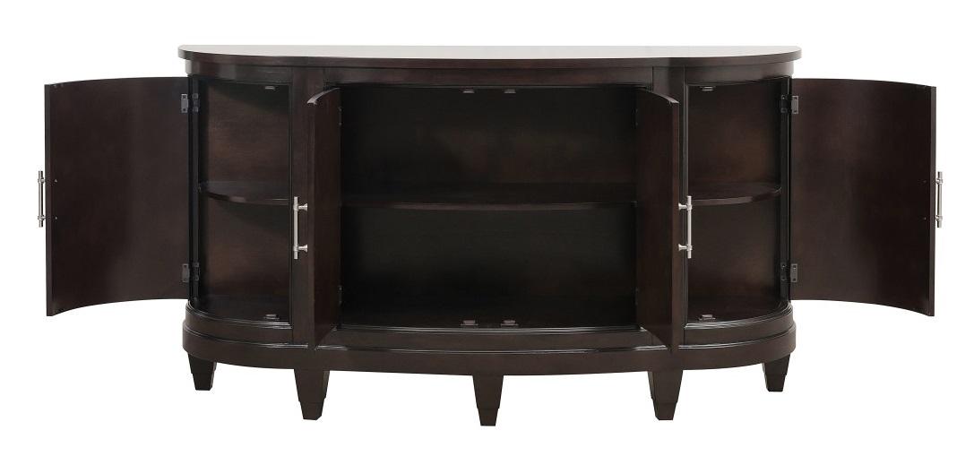 Oratorio Server in Dark Cherry 5562-40 - Furniture 4 Less Outlet (Salinas,CA)