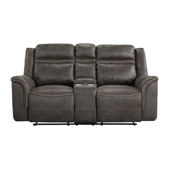 9426-2 - Double Reclining Love Seat with Center Console - Furniture 4 Less Outlet (Salinas,CA)