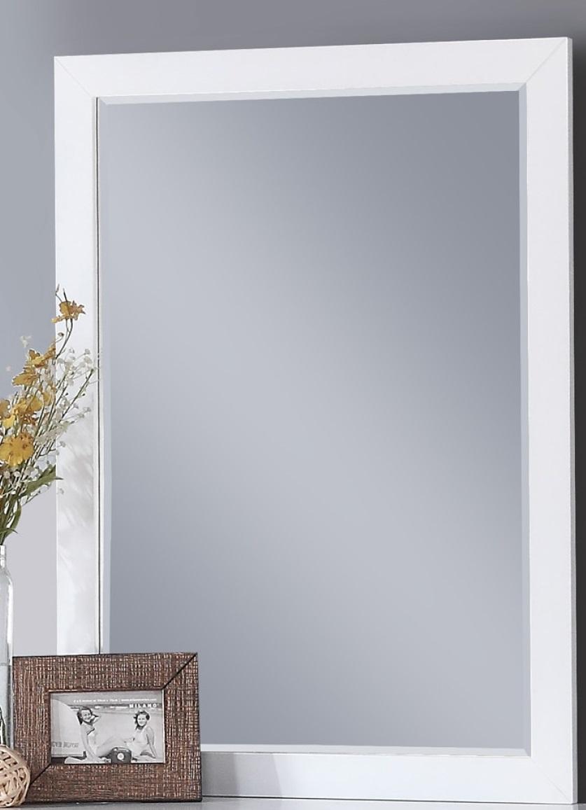 Galen Mirror in White B2053W-6 - Furniture 4 Less Outlet (Salinas,CA)