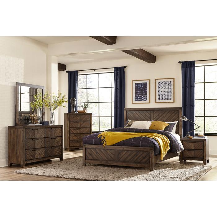 Parnell (3)California King Bed - Furniture 4 Less Outlet (Salinas,CA)