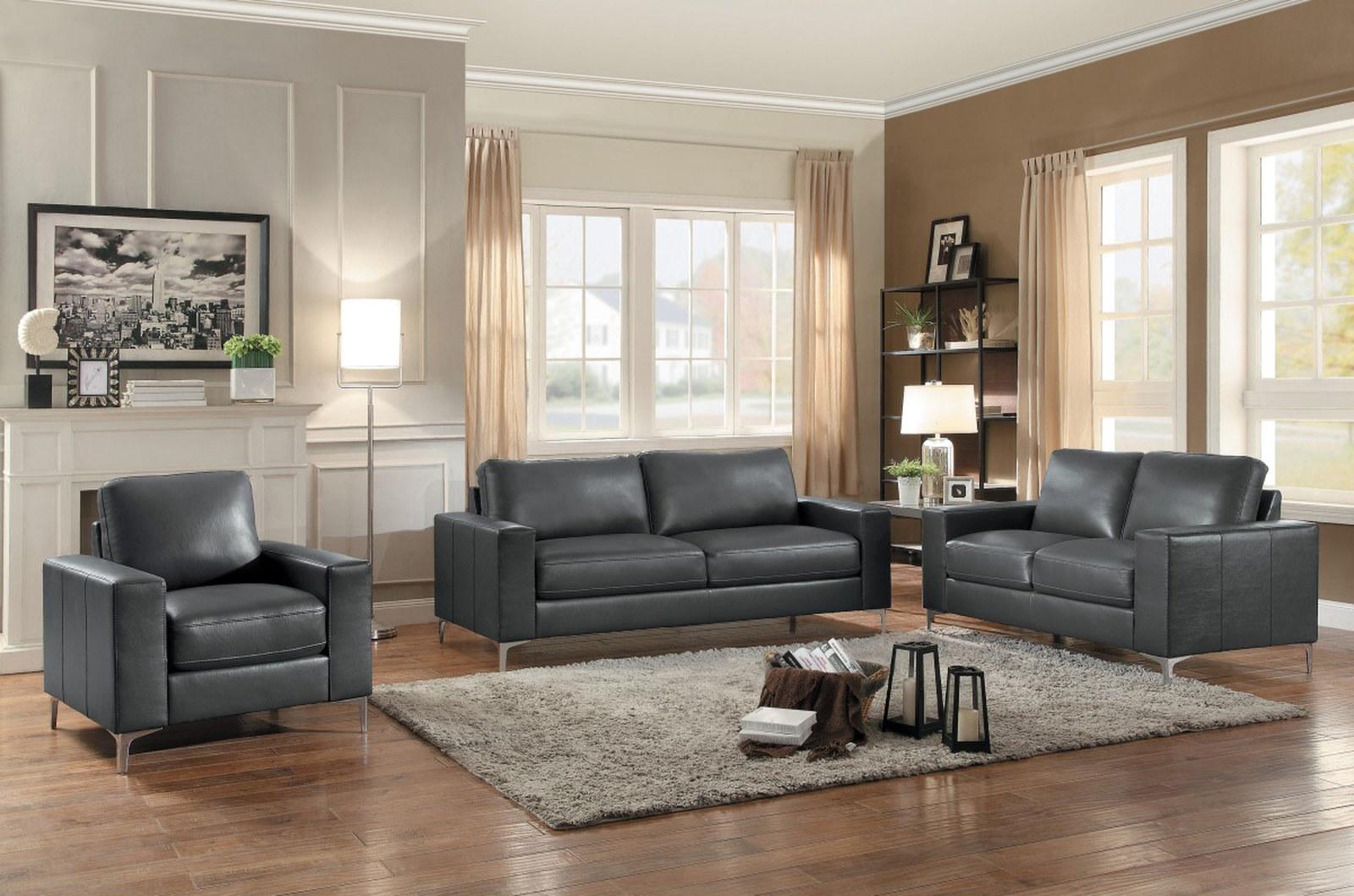 Iniko Chair in Gray 8203GY-1 - Furniture 4 Less Outlet (Salinas,CA)