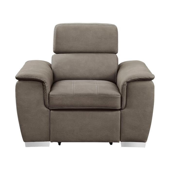 8228TP-1 - Chair with Pull-out Ottoman - Furniture 4 Less Outlet (Salinas,CA)