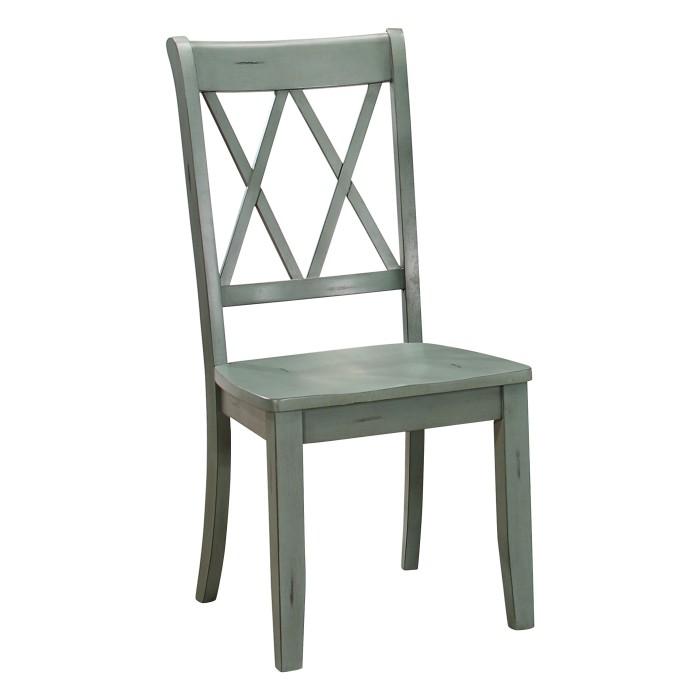 5516TLS - Side Chair, Teal - Furniture 4 Less Outlet (Salinas,CA)