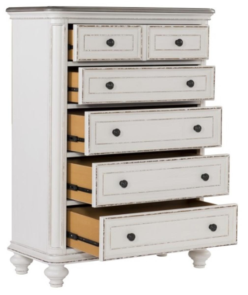 Baylesford Chest in Two Tone 1624W-9 - Furniture 4 Less Outlet (Salinas,CA)