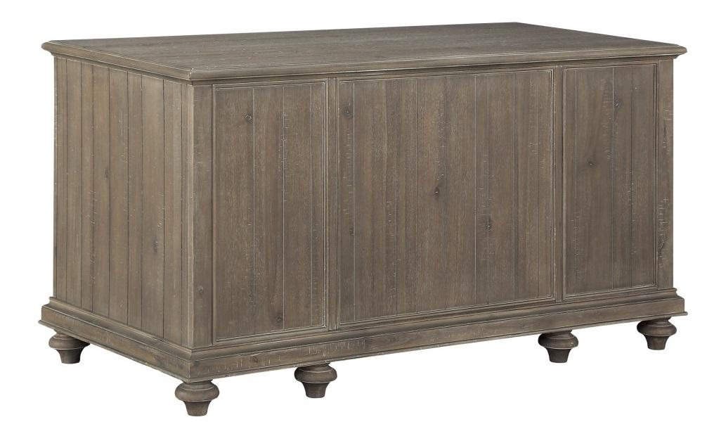 Cardano Executive Desk in Brown 1689BR-17 - Furniture 4 Less Outlet (Salinas,CA)