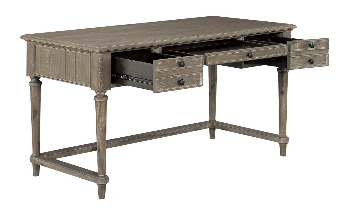 Cardano Writing Desk w/ 3 Working Drawers in Brown 1689BR-16 - Furniture 4 Less Outlet (Salinas,CA)