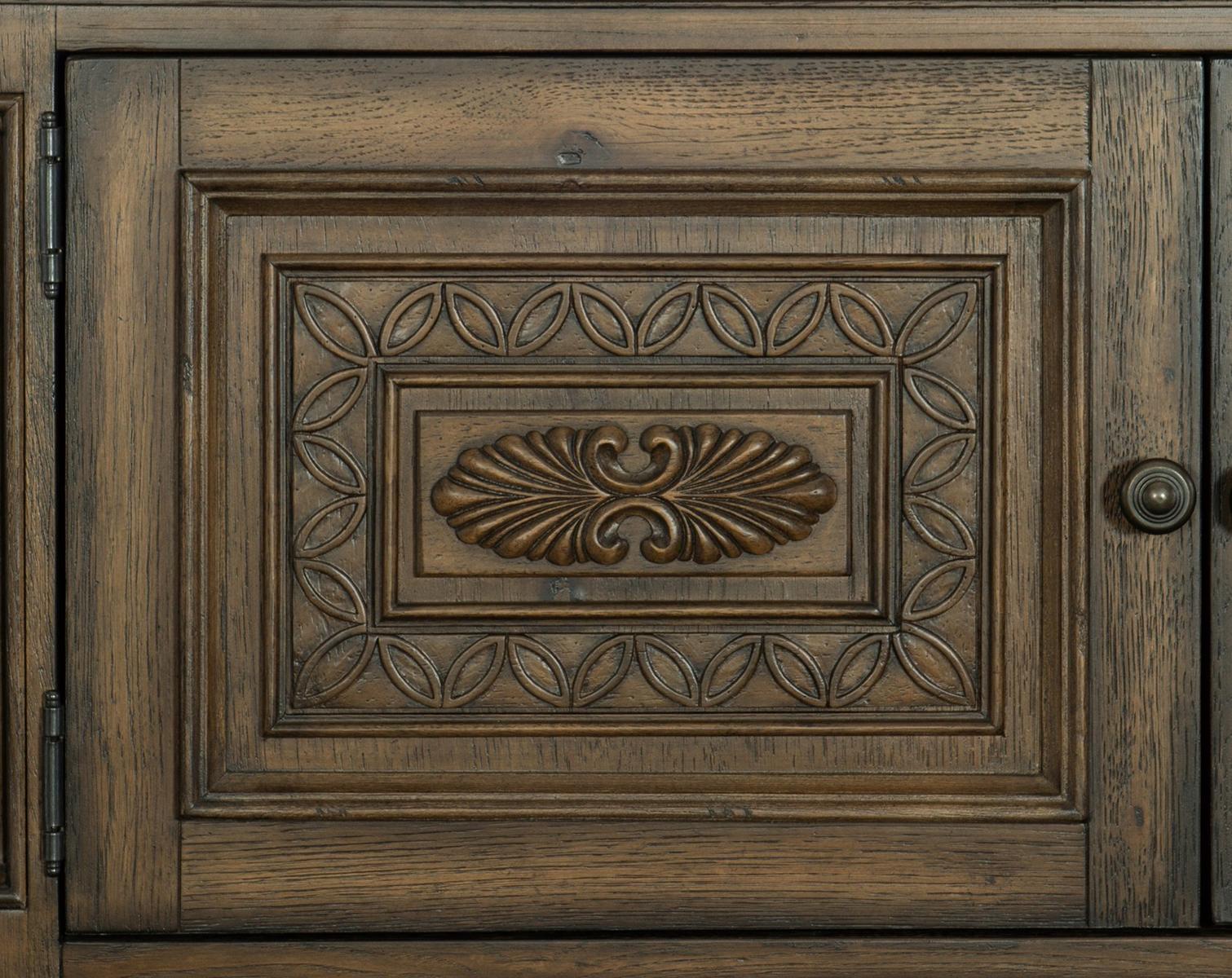 Rachelle 4 Drawer Chest in Weathered Pecan 1693-9 - Furniture 4 Less Outlet (Salinas,CA)