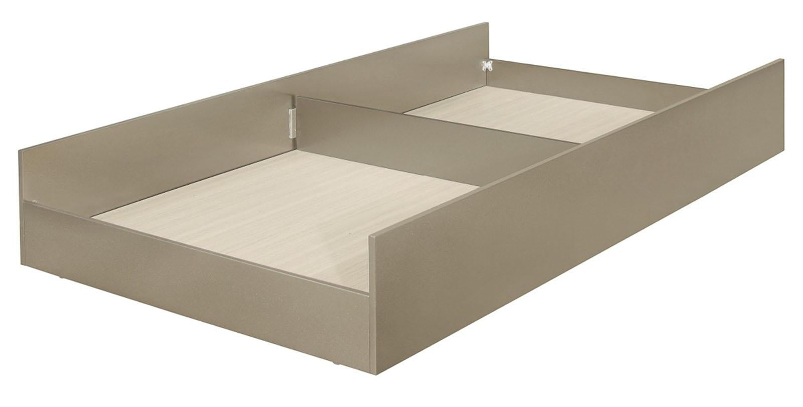 Youth Loudon Full Platform with Trundle Bed in Champagne Metallic - Furniture 4 Less Outlet (Salinas,CA)