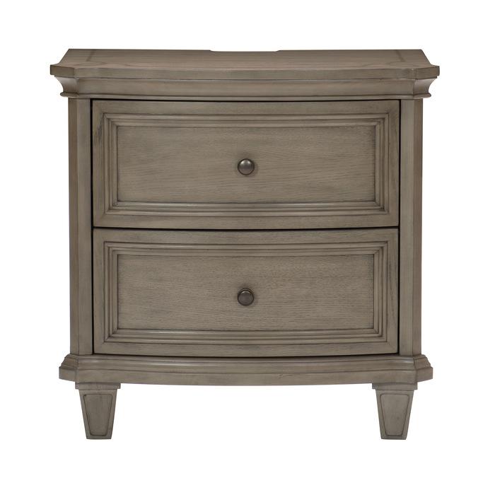Vermillion Nightstand in Gray 5442-4 - Furniture 4 Less Outlet (Salinas,CA)